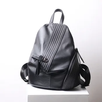 

ALAVCHNV original design ladies new fashion first layer leather personality shoulder bag leather wild casual bag 9323