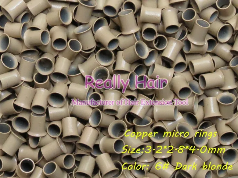 3.2*2.8*4.0mm 6 # loiro Escuro 1000 pcs