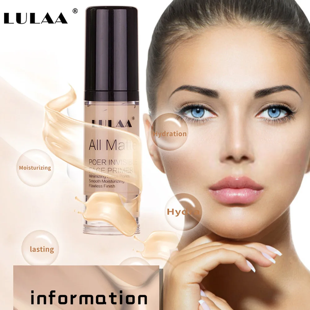 

Liquid Foundation Concealer Full Cover Moisturizing Oil-control Contour Face Primer Makeups HS11