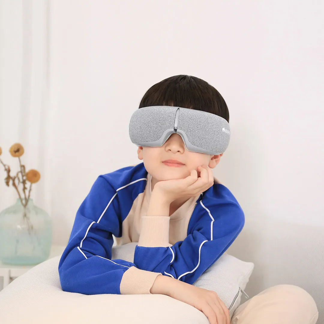 Momoda складной 3D массажер для глаз вибрационная интеллектуальная маска для сна нагревательная терапия USB Перезаряжаемый Уход за глазами