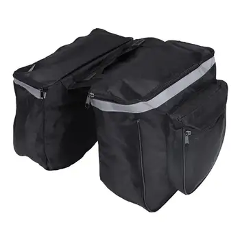 

25L Bicycle Bags Waterproof Mountain Road Bicycle Bike Rack Rear Seat Tail Carrier Trunk Double Bike Pannier Bags