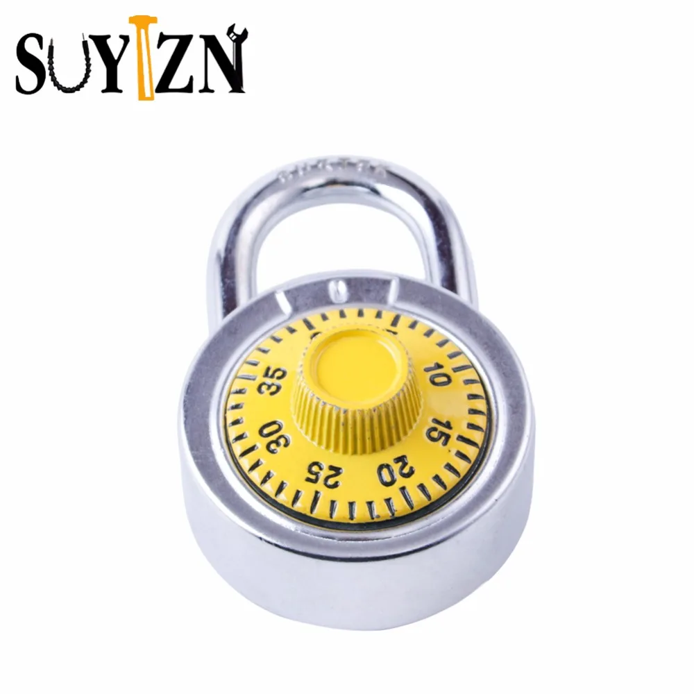 

Circular combination Locker lock Security Padlock Professional Shackle Dial Combination Luggage Suitcase Lock Code ZK199