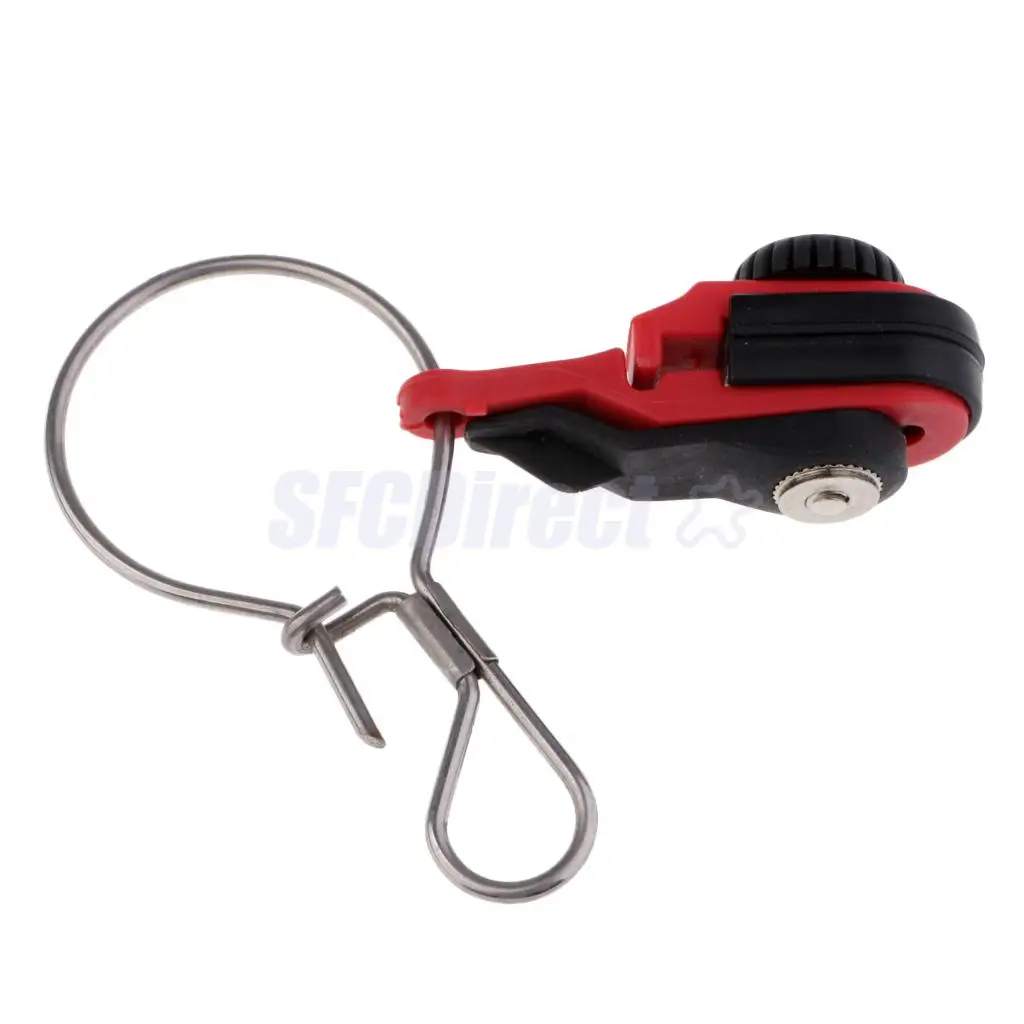 Adjustable Tension Downrigger Outrigger Trolling Release Clips with Snap
