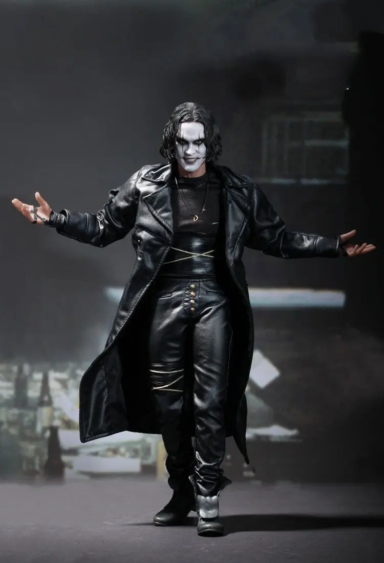 

HT MMS210 1/6th scale THE CROW Bruce Lee's Son Eric Draven 12" Collectible Action Figure in stock