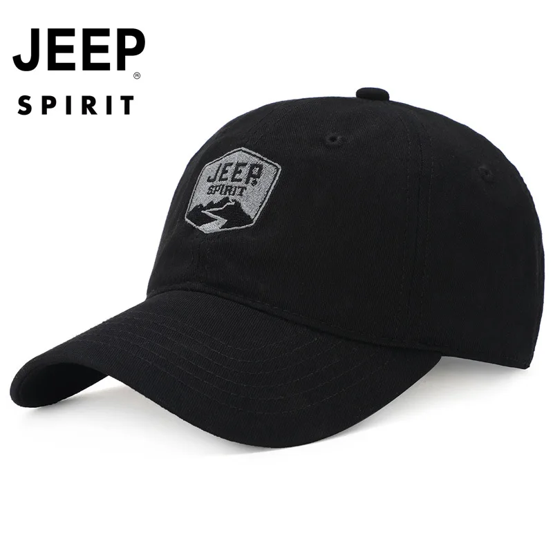 JEEP SPIRIT cap мужские бейсболки папа шляпа Повседневные шапки унисекс письмо Чистый хлопок осень Кепка для улицы шляпа бренда Gorra hombre