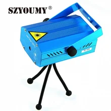 SZYOUMY новейший мини движущийся лазерный проектор для сцены стробоскоп освещение прожектор для дискотеки вечерние DJ регулировка света клуб США