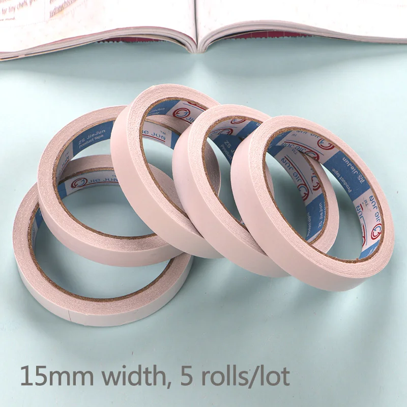 

Die cutting tools quality double-sided adhesive tapes 5 rolls per lots for your crafting projects