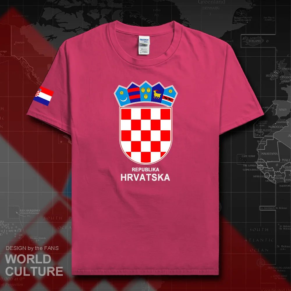 Croatia Hrvatska Croatian men t shirt 2018 jersey nation tshirt 100% cotton t-shirt clothing tees country sporting HRV Croats 20