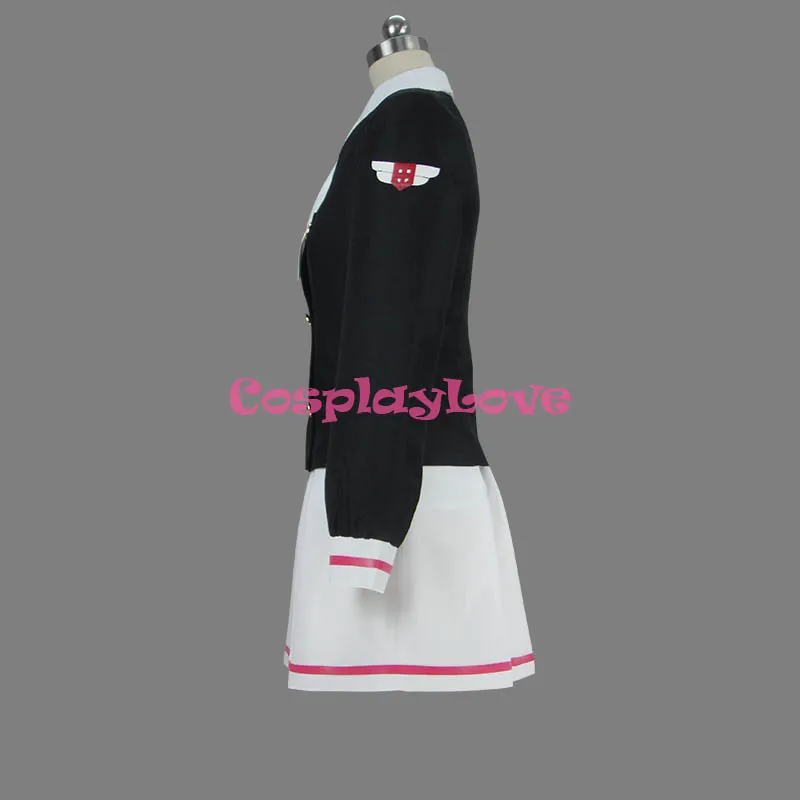 Cardcaptor Sakura Clear Card Sakura Kinomoto School Uniform Cosplay Costume Custom Made For Halloween CosplayLove (3)
