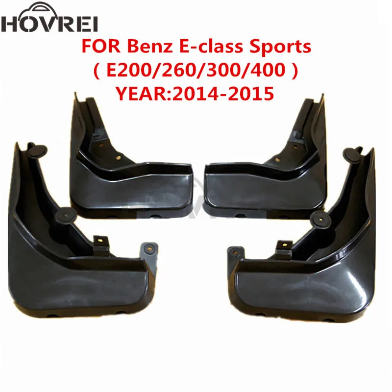 

4pcs/set Car front rear Mudguards For Mercedes Benz E Class W212 Sport models 2014 2015 2016 Mud Flaps Splash Guard Fender