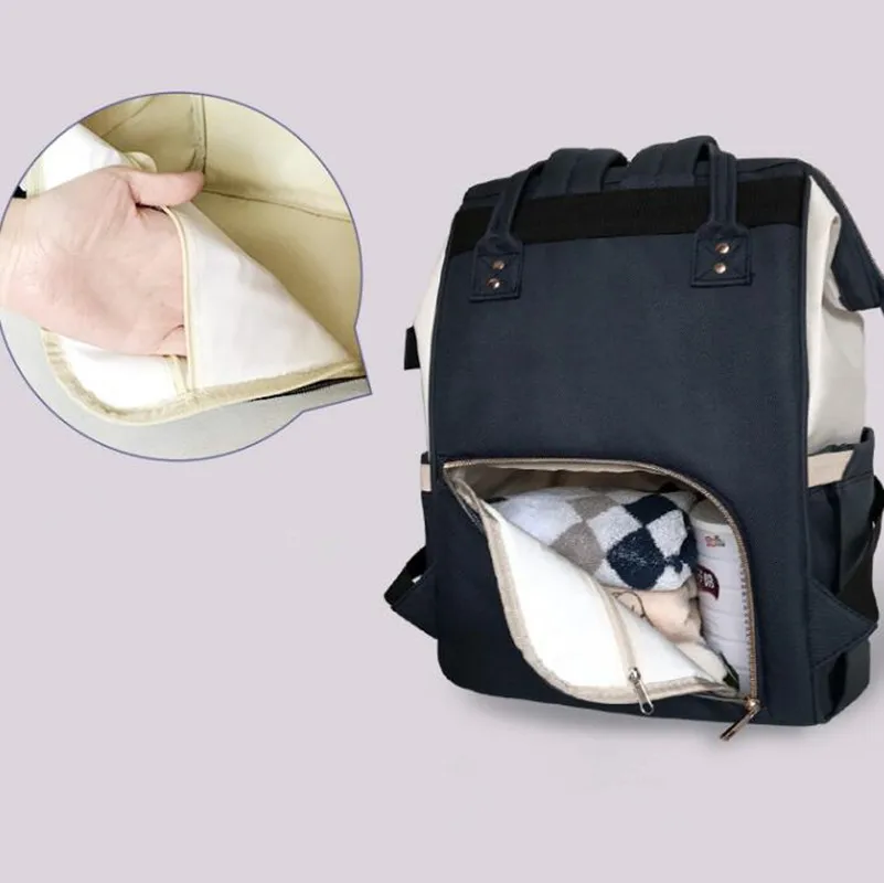 Модный подгузник для мам, брендовая Большая вместительная детская сумка, рюкзак для путешествий, сумка для ухода за ребенком