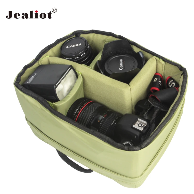 2018 Jealiot Waterproof SLR Protector Camera Lens Bag Case lens Storage