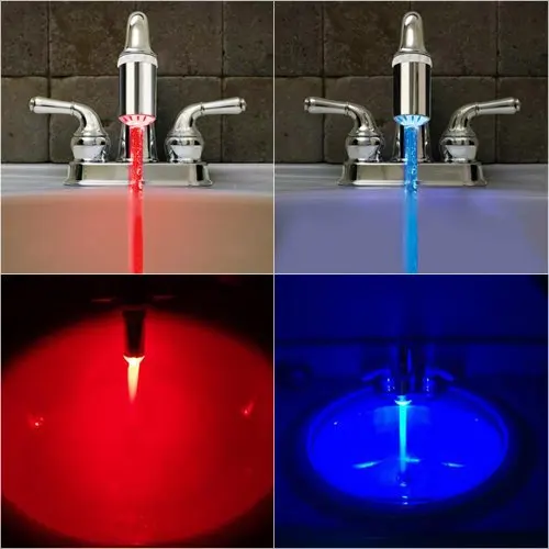 Big Sale Chrome Led Faucet Light 1039 M4106 Femal