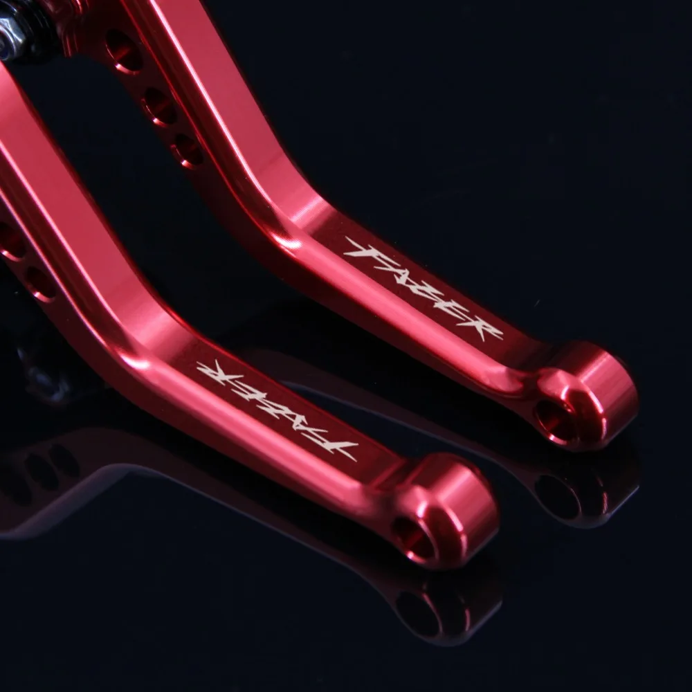 RiderJacky CNC короткий регулируемый тормозной рычаг сцепления для Yamaha FZS 600 Fazer FZS600 1998