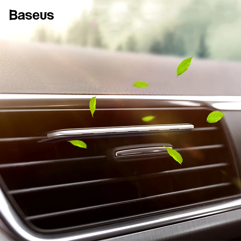 

Baseus Aromatherapy Clip Paddle Car Phone Holder For Car Air Vent Air Freshener Diffuser Air Purifier Solid Perfume Freshener