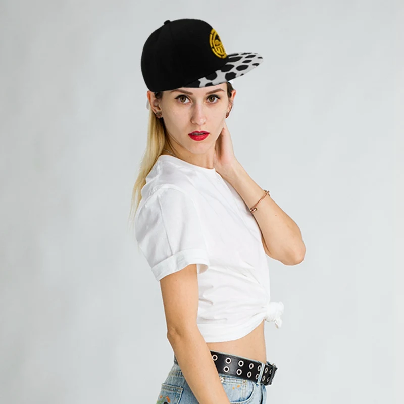 Cosplay&Ware [2]Lots Anime One Piece Hat Baseball Cap Law Hats Cosplay Caps Women Men Hip Hop Snapback Flat -Cosplay&Ware anime Shop HTB1JcqqXrj1gK0jSZFOq6A7GpXam.jpg