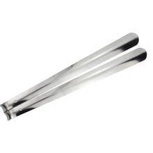 Stainless Steel Shoehorn Professional 42 cm Durable Easy Handle Shoes Horn Spoon Long Shoehorn Shoe Lifter Tool MD879