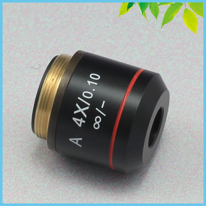

Biological Microscope 4X Infinity Objective Lens Can be Used on Zeiss Olympus Infinity Microscope