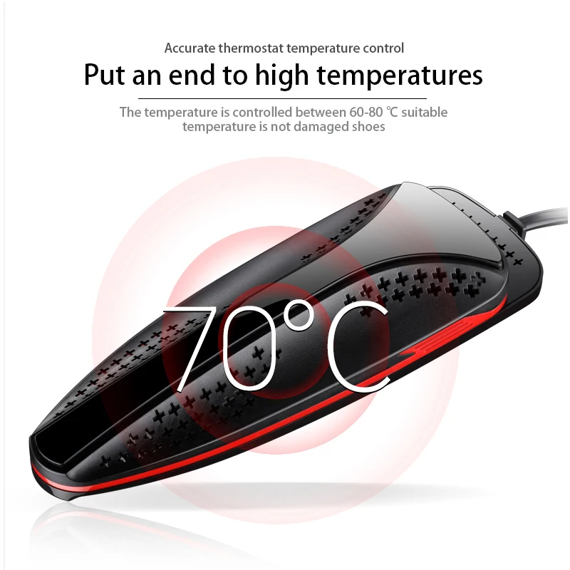110V220V Portable Shoe Dryer Foot Protector Boot Odor Deodorant Device Shoes Drier Heater 3 Colors NEW Foot Warmer (2)
