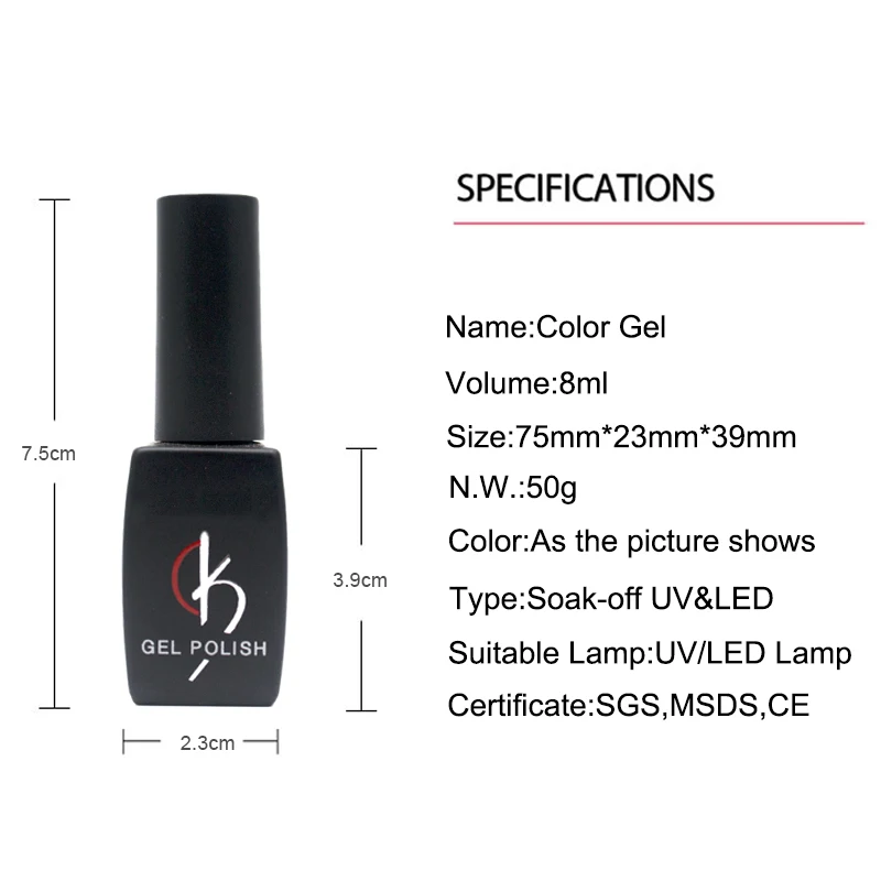 Venta caliente 8 ml Gel esmalte de uƱas UV Semi permanente barniz para uƱas Base gruesa capa superior arte de uƱas brillo laca nuevo llegado Venta caliente 8 ml Gel esmalte de uƱas UV Semi permanente barniz para uƱas Base gruesa capa superior arte de uƱas brillo laca nuevo llegado
