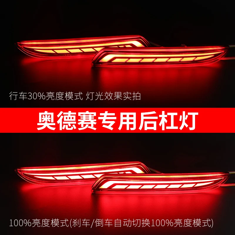

2pcs Rear Bumper Fog Light Foglight Reflector Lamp For HOnda Odyssey 2015 2016 2017 2018 2019 Car styling