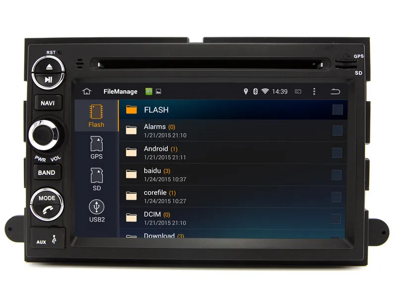 Perfect Android 7.1 Car DVD Player GPS Navigation for Ford Fusion Explorer F150 Edge Expedition Mustang with Radio BT USB WIFI 2G RAM 4