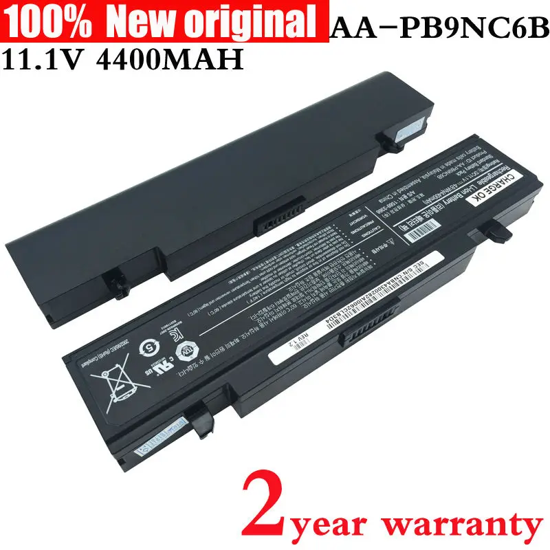 Original Laptop Battery for SAMSUNG R580 R540 R530 R429 R520 R428 R522 R528 R420 R425 R780 R525 AA-PB9NC6B AA-PB9NC6W AA-PB9NS6B