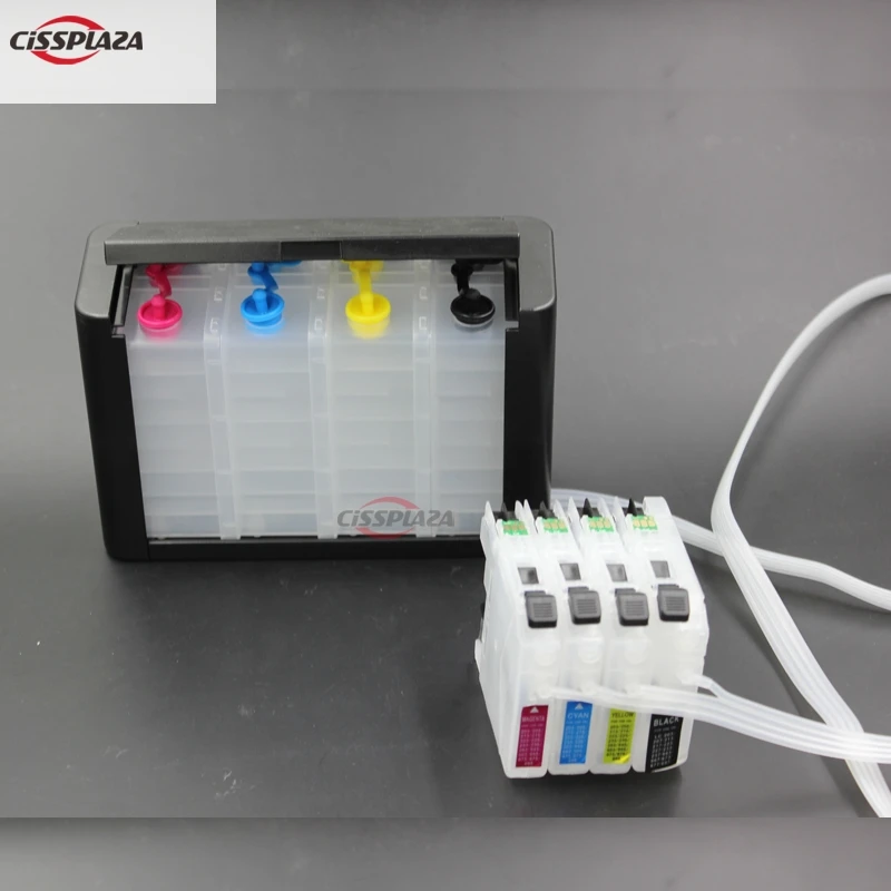 

CISSPLAZA LC223 LC221 Luxury CISS For Brother MFC-J4420DW J4620DW J4625DW J480DW J680DW J880DW Printer Ink Supply System