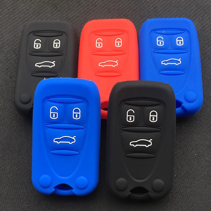 

3 buttons Silicone car key case cover shell holder for ALFA romeo 159 giulietta Brera 156 A159 Q4 GT 946 Spider car accessories
