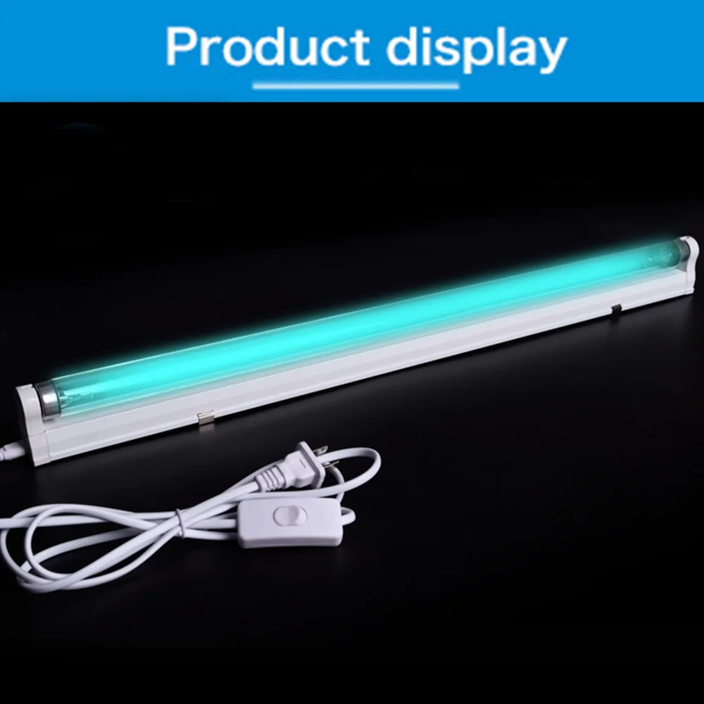 

4W 6W 8W Light Bulb Quartz linear Lamp Convenience T5 UV For Sterilization and Disinfection with fixture Ultraviolet
