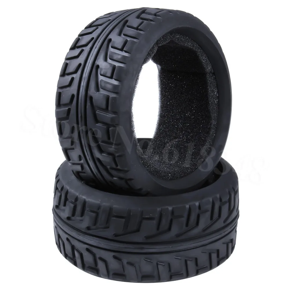 

2pcs 102mm Rubber RC 1/8 Buggy 3.2" Tires Width:42mm For Remote Control Off-Road Car
