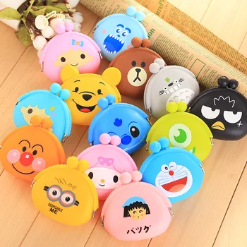

10Pcs Cartoon Earphone Bag Wallet For Protective Headphone Usb Cable Organizer Portable Travel Earphone Case Key Case