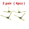 2 paires de brosses latérales pour nettoyeur de Robot, pour LG Hom Bot VR65710 VR6260LVM series VR ► Photo 1/3