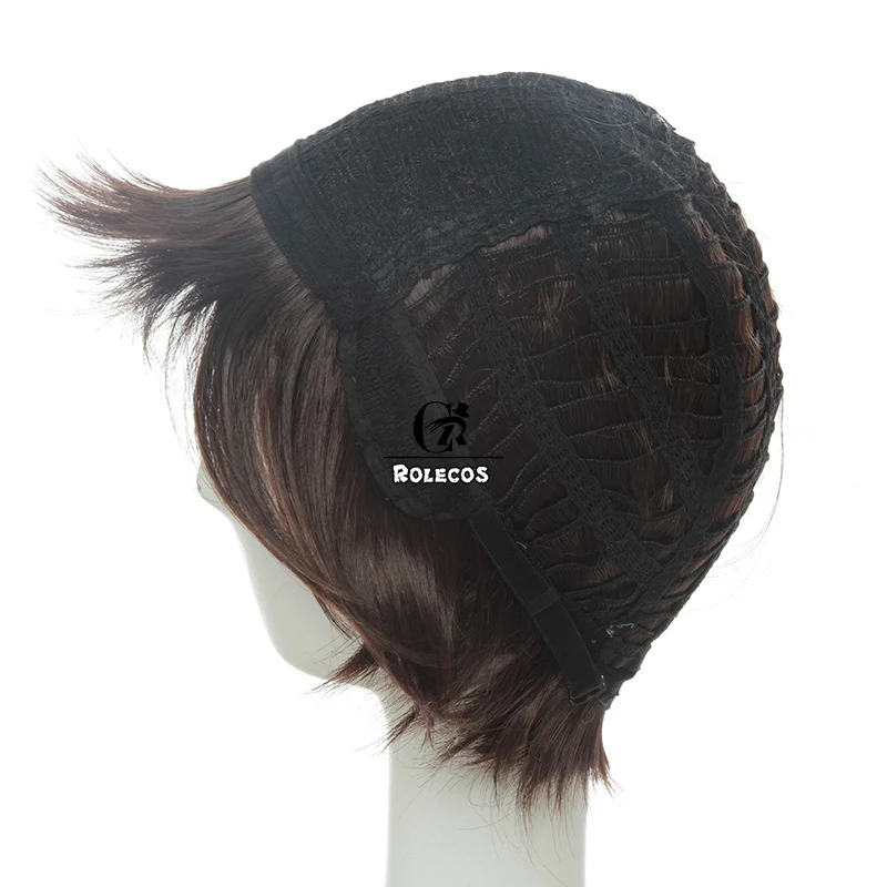Волосы ROLECOS аниме бродячие псы для косплея дазай Осаму синтетические короткие