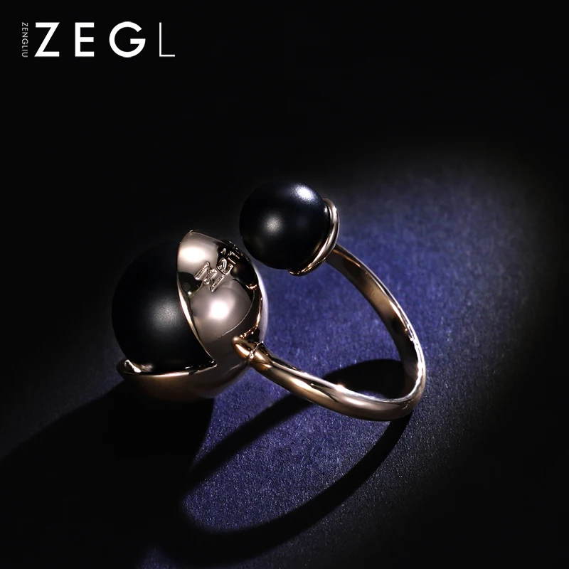 

ZEGL version of the simple open ring female personality fashion hipster index finger ring with adjustable