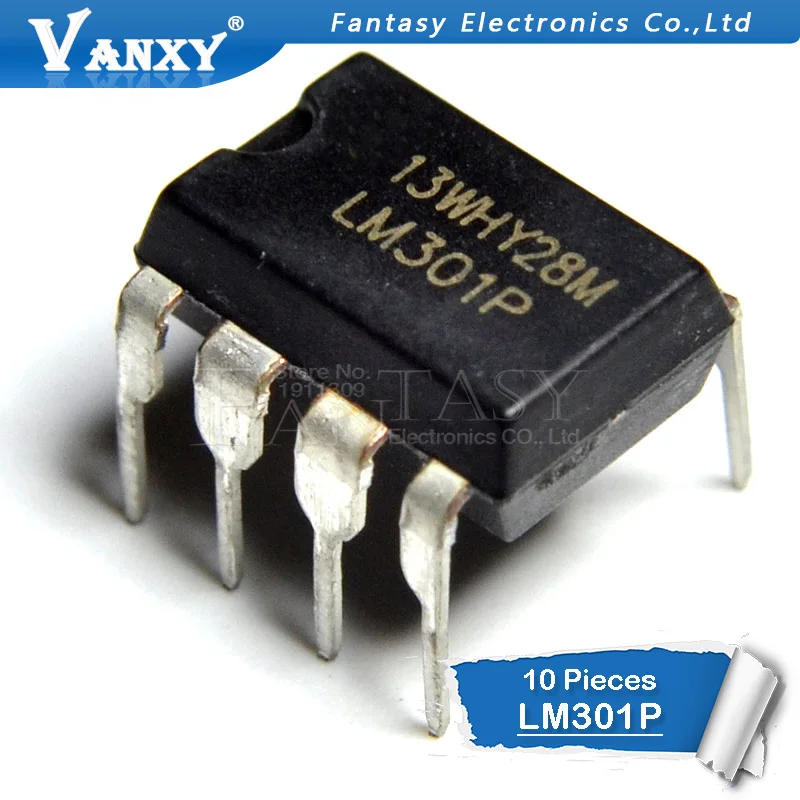 10 шт. LM301AN DIP8 LM301 DIP LM301A DIP-8 LM301P 301AN LM301N