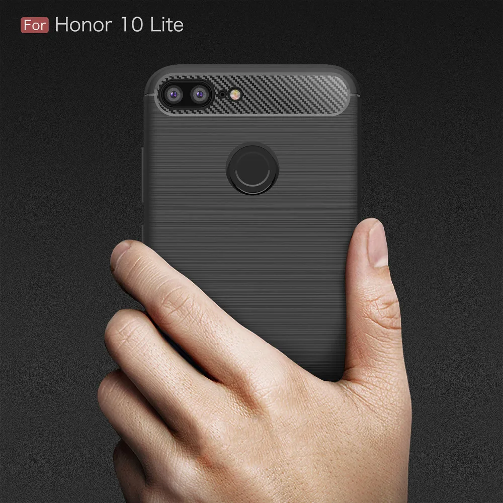 

Case For Huawei Honor 10 Lite Cover Silicon Huawei Honor 10 Lite Case Soft Silicone Protector TPU Hoesje Coque Fundas Etui Hull