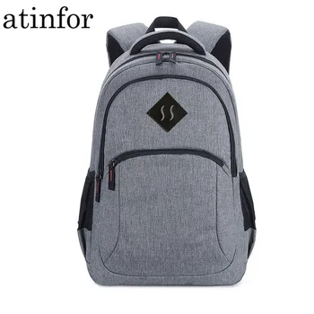 

Casual waterproof Oxford Men Backpack Travel 15.6 inch Laptop Bag College School Back Bag for Teenage Teens Boys