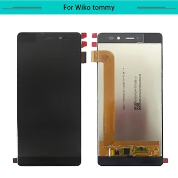 

Tested 3pcs For Wiko Tommy Full LCD Display Assembly Complete with touch Screen Replacement Free Shipping