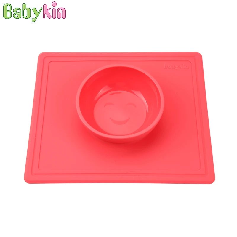 

Babykin Super Suction Medical Grade Silicone Kid Children Tableware Bowl for Baby Infant Feeding BPA Free Safety Steady