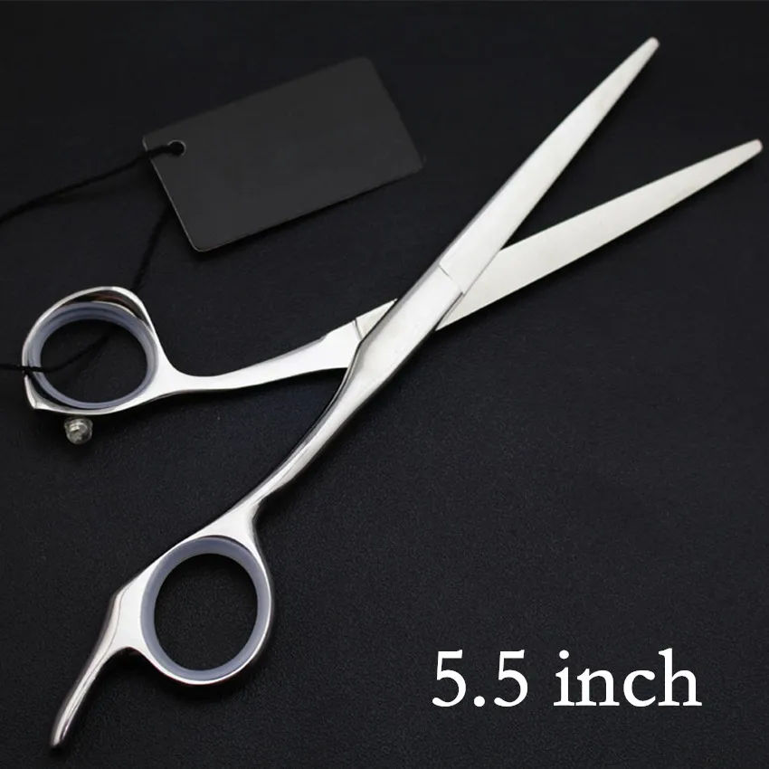 Профессиональные высококачественные японские 440c 5,5& 6& 6,5 дюймовые ножницы для волос, ножницы для салона, парикмахерские ножницы - Цвет: cutting scissor