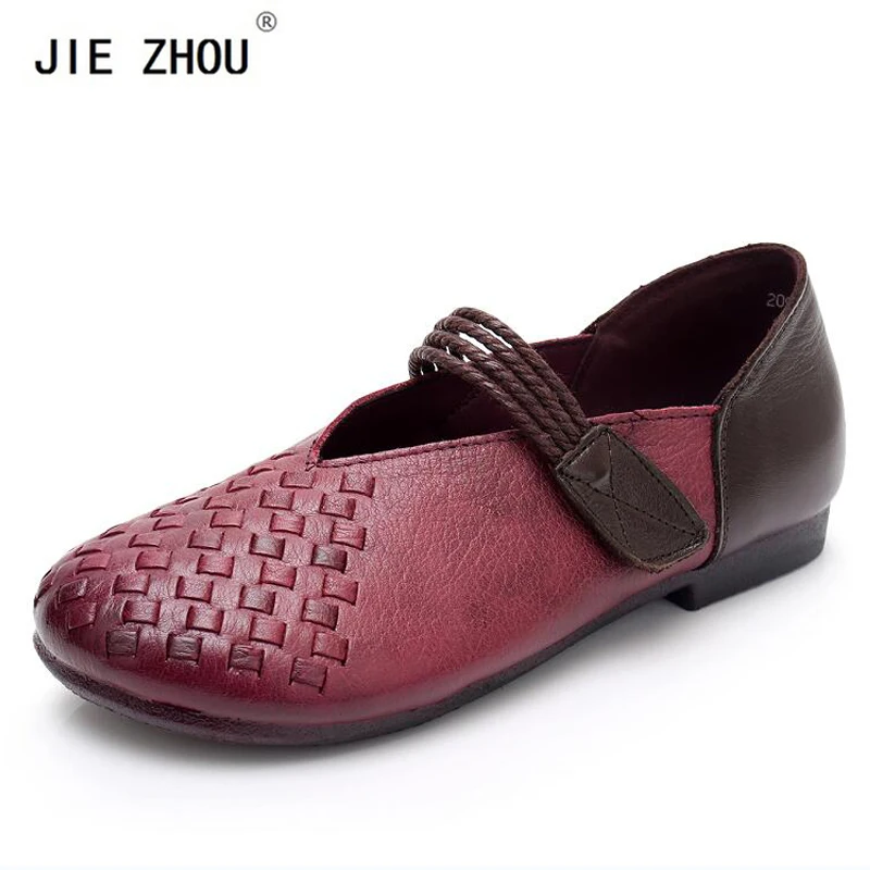 

Women Real Leather Shoes Moccasins Mother Loafers Soft Leisure Flats Casual Female Driving Ballet Footwear