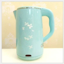 Электрический чайник бытовой Portable2L путешествия 304 нержавеющая сталь Внутренний бак 4 минуты кипятить воду Hotel