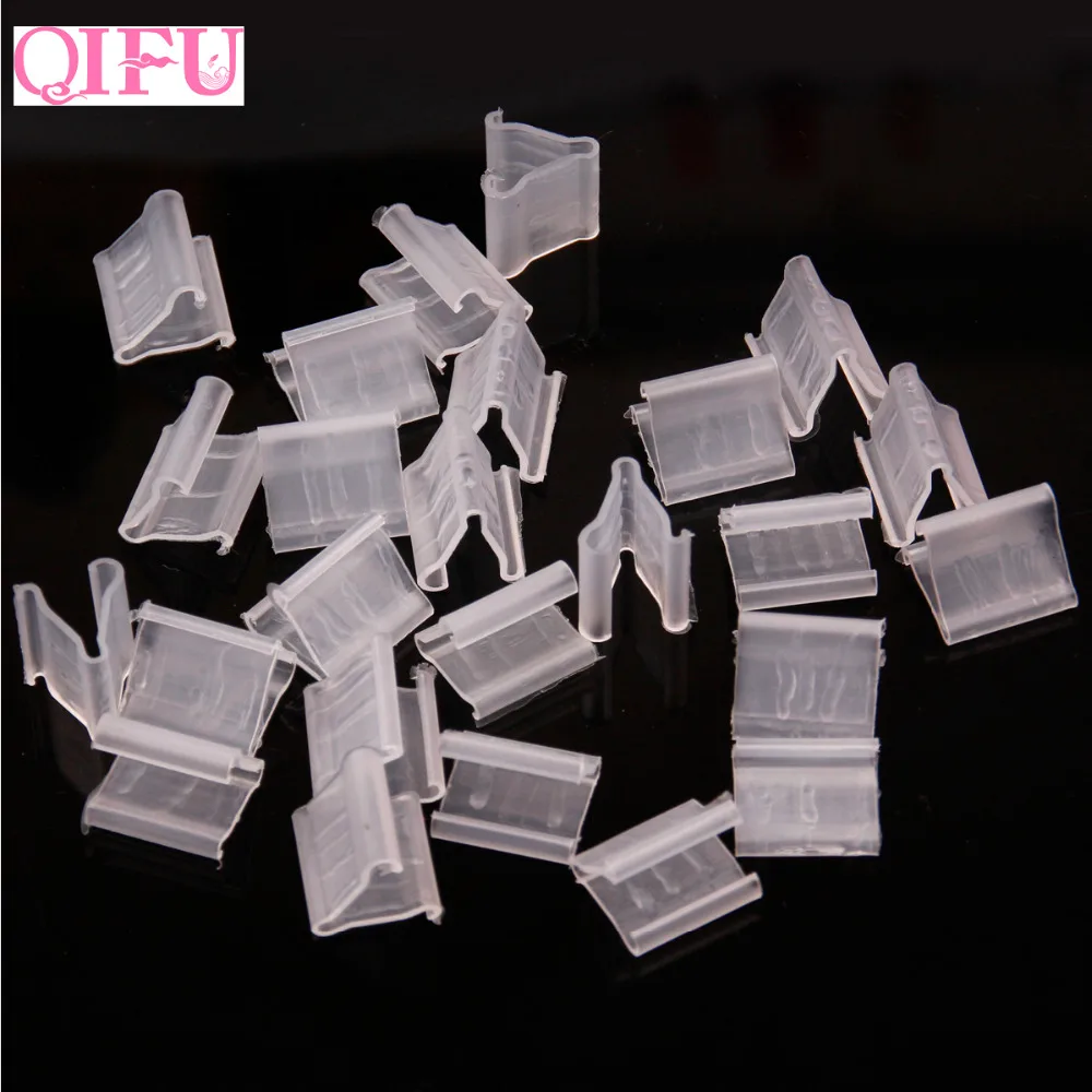 

QIFU 100pcs Clear Balloons Clip Helium Balloon Clip Wedding Birthday Party Decoration Balloons Accessory Event Party Supplies