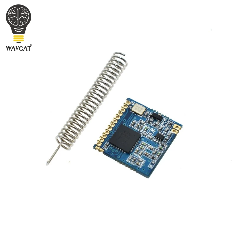 WAVGAT RF LoRa module SX1278 chip PM1280 Long Distance communication Receiver and Transmitter SPI LORA IOT+2pcs 433MHz