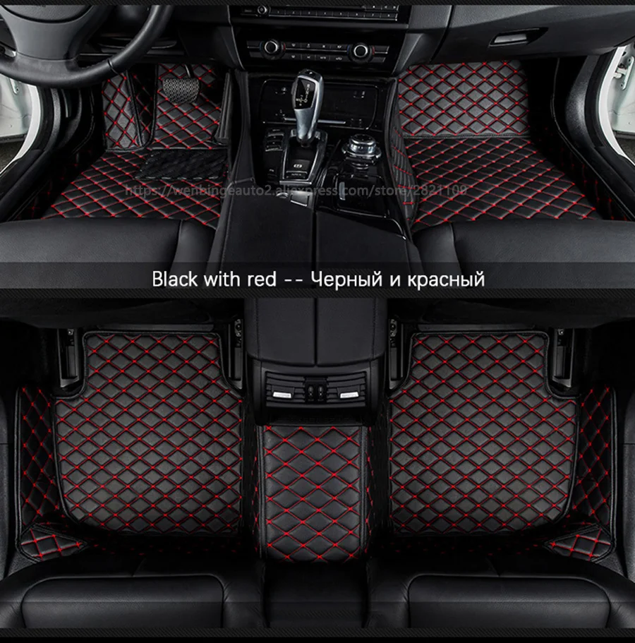 car floor mats for Jaguar XF XE XJL XJ6 XJ6L FPACE FTYPE brand firm