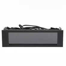 STW-5036 5,25 дюймов привод вентилятор Bay скорость контроллер температуры Поддержка функции сигнализации для настольного компьютера новое поступление