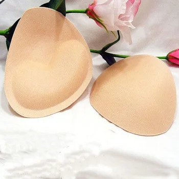 

Hot Sale 1Pair Women Bikini Insert Breast Pads Sponge Removeable Swimsuit Bra Enhancers Pads Push Up Bra Intimates Accessories