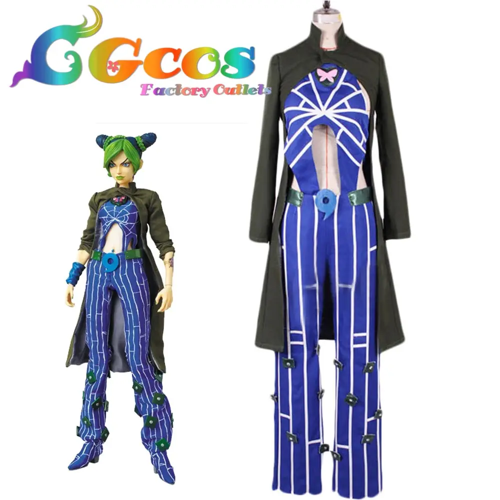 

CGCOS Free Shipping Cosplay Costume Cos JoJo's Bizarre Adventure Jolyne Cujoh Jolyne Kujo Uniform Halloween Christmas Party