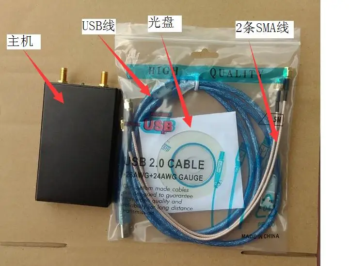Новый USB 138 M 4 4G источник сигнала Генератор сигналов простой анализатор